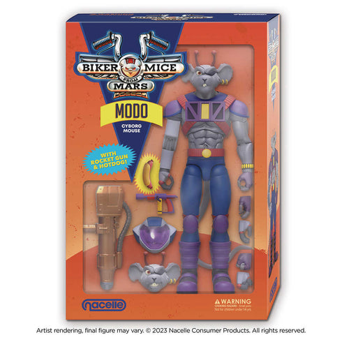 Biker Mice From Mars Modo Action Figure